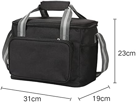 Функционална чанта за обяд MJWDP, Термоизолированный Обяд-бокс, чанта за пикник, Хладилник, Голяма Плажна чанта,-тоут,
