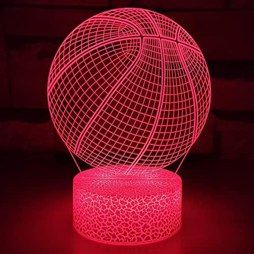 7 Цвята 3D Иллюзионный лампа с Автоматично Постепенна Промяна на 3D лека нощ|Домашна Украса на Стаята Настолна Лампа