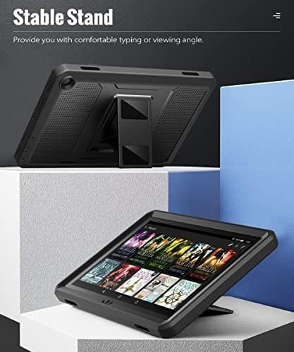 Калъф MoKo е Подходящ за абсолютно нови таблети на Kindle Fire HD 8-ми и 8 Plus (12-то поколение, випуск 2022 г.) 8 инча,