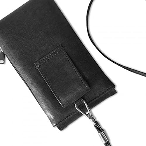 Повечето хора Просто Съществуват-Цитат на Телефона в Чантата си Портфейл Окачен Мобилен Калъф Черен Джоба