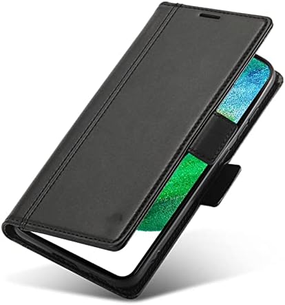Калъф за Samsung Galaxy S23/S23 Plus/S23 Ultra, устойчив на удари Кожен Калъф-портфейл с отделения за карти, подложки,