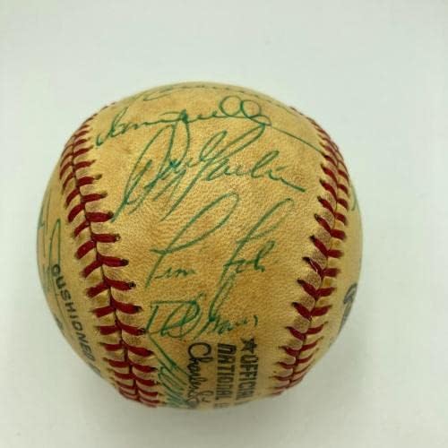 1979 Отбор Шампиони на Световните серии Pittsburgh Pirates Подписа NL Baseball PSA DNA COA - Бейзболни топки с автографи