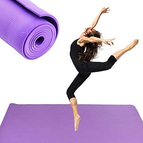Килимче за йога YIHANG - Екологично чисти нескользящие подложки за фитнес, йога за жени и мъже с ремъци за движение за