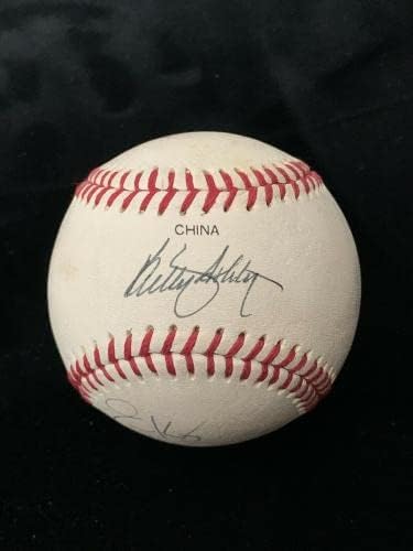 1995 Лос Анджелис Доджърс, Бейзбол с множество автографи, 8 мача с / Пиаца Каррос Мондези - Бейзболни топки с автографи
