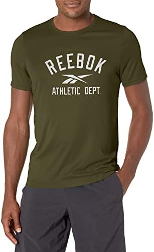 Готова за обучение мъжка тениска с изображение, Reebok