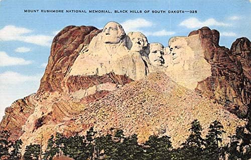Национален паметник на Планината Ръшмор Блек Хилс, Южна Дакота SD Картички