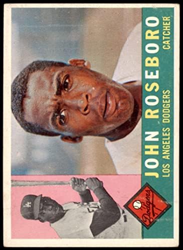1960 Topps 88 Джон Розборо Лос Анджелис Доджърс (Бейзбол карта) ДОБРИ Доджърс