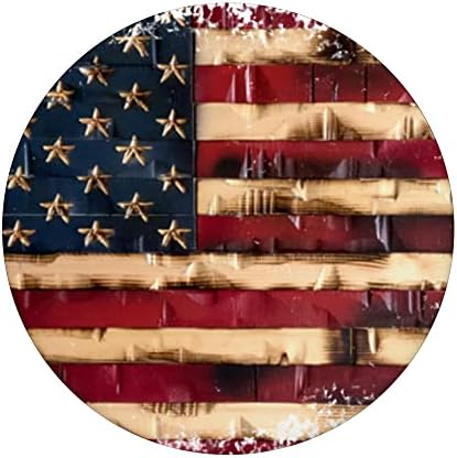 Дръжка за поп-гнездо с Флага на САЩ, американския Флаг, PopSockets С Възможност за смяна на PopGrip