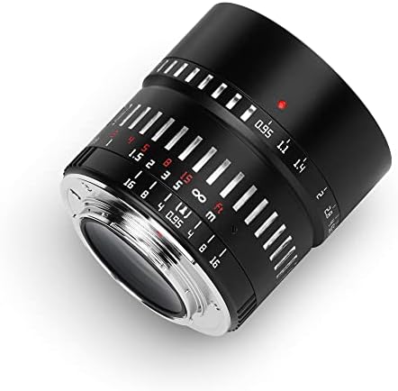 TTArtisan 50 мм F0.95 APS-C Аксесоар за ръчен обектив за портрети за фотоапарати Olympus/Panasonic с монтиране M43, съвместими