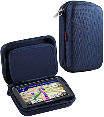 Твърд калъф Navitech Blue за пренасяне на GPS, съвместима с GPS за мотоциклети Garmin Zumo 346LMT-S