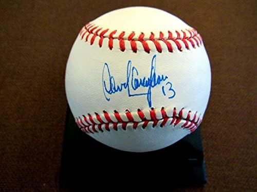 Дейв Консепсион Cincinnati Maya Wsc Подписа Авто 1996 Nlcs Baseball Game Jsa - Бейзболни топки с автографи