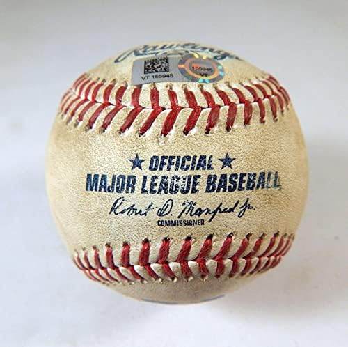2022 Синсинати Редс Питсбърг Пайрэтс Използвана Бейзбол Эшкрафт Рохас Фал - Използваните Бейзболни топки