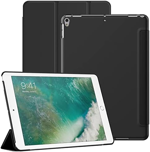 Калъф JETech за 10,5-инчов iPad Pro и iPad Air 3 (10,5-инчов 2019, 3-то поколение), Защитно Твърда делото, Мека на Допир