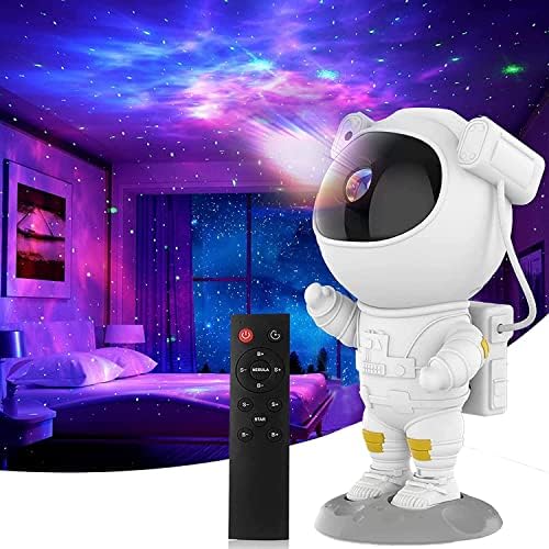Проектор Светлина Астронавти, Звезден Проектор, Galaxy, лека нощ за деца, Led Лампа Astro Starry Мъглявина за спалня