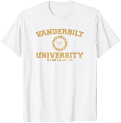 Тениска с логото на Vanderbilt University Circle Commodores