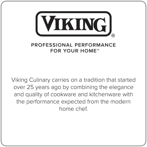 Тенджера Viking Culinary с твърда анодированным покрити с незалепващо покритие, 3 Литра | Със Стъклен капак, вътрешен